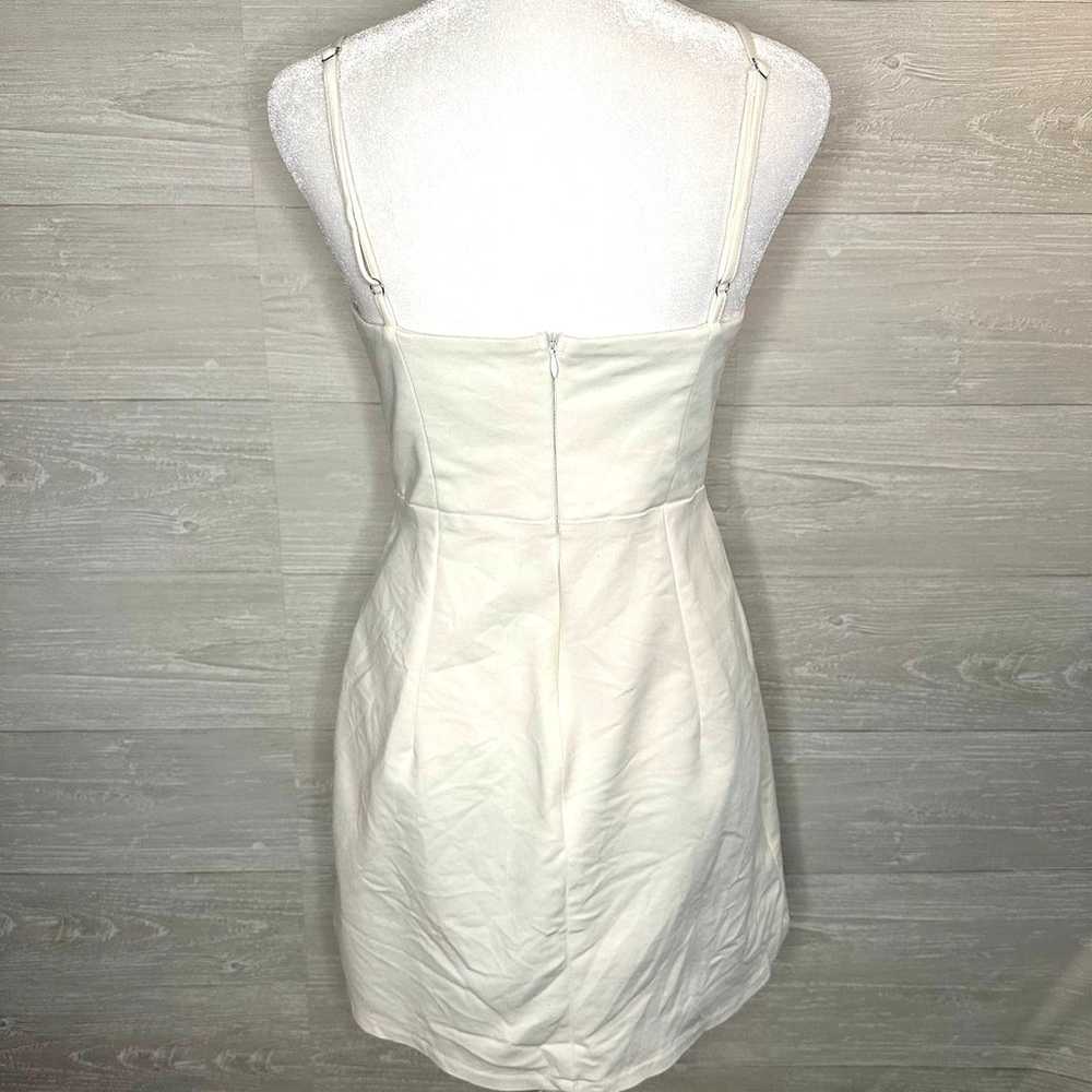 Princess Poly Novella White Bodycon Mini Dress Si… - image 6