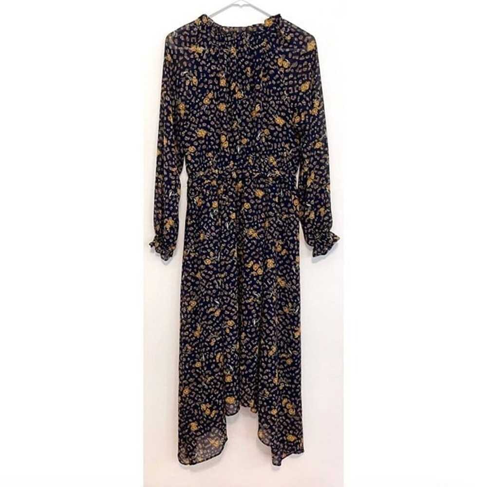THML ANTHROPOLOGIE ANTHRO Into Fields Dress Navy … - image 9