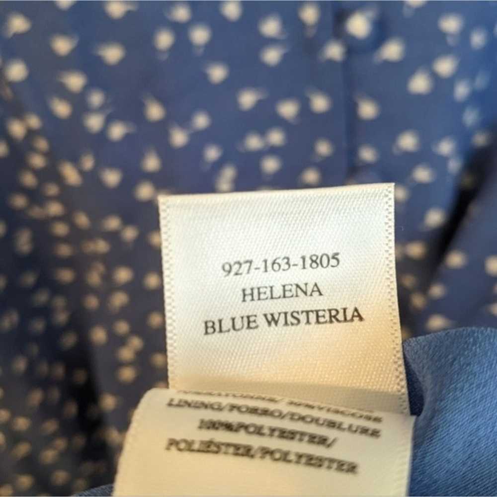 Rails Helena Blue Wisteria V-neck Flutter Sleeve … - image 10