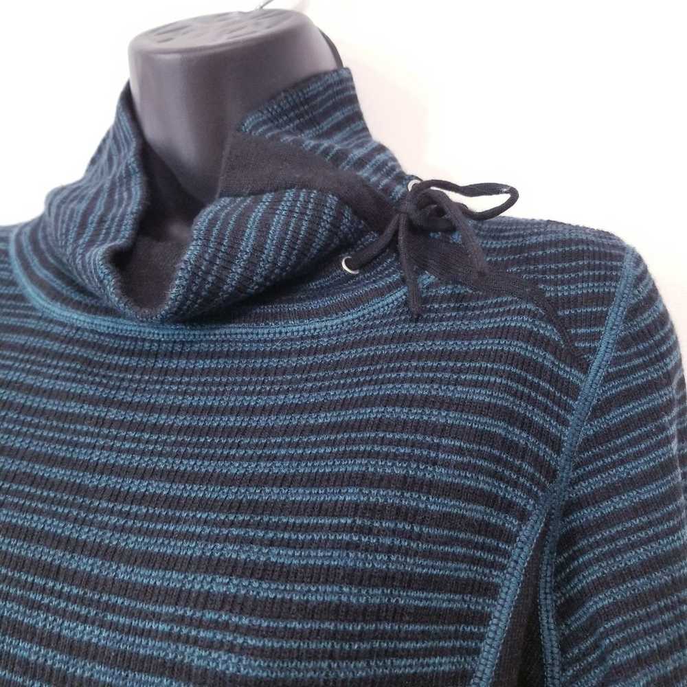 PRANA Mock Neck Wool Blend Knit Sweater Dress - image 2