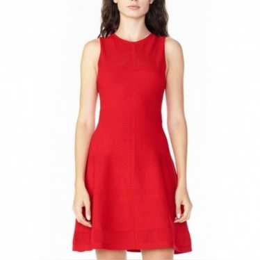 Armani Exchange Textured Knit Fit & Flare Dress - image 1