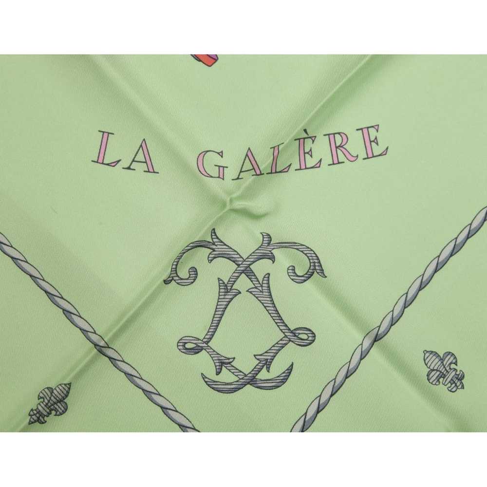 Hermès Noeud Papillon silk scarf - image 2