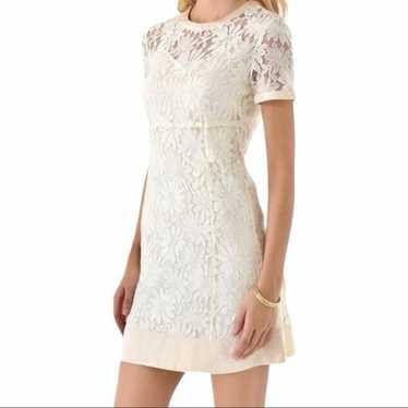 Marc by Marc Jacobs Size 8 Ivory Lace Mini Short … - image 1