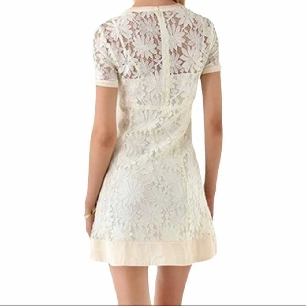Marc by Marc Jacobs Size 8 Ivory Lace Mini Short … - image 2
