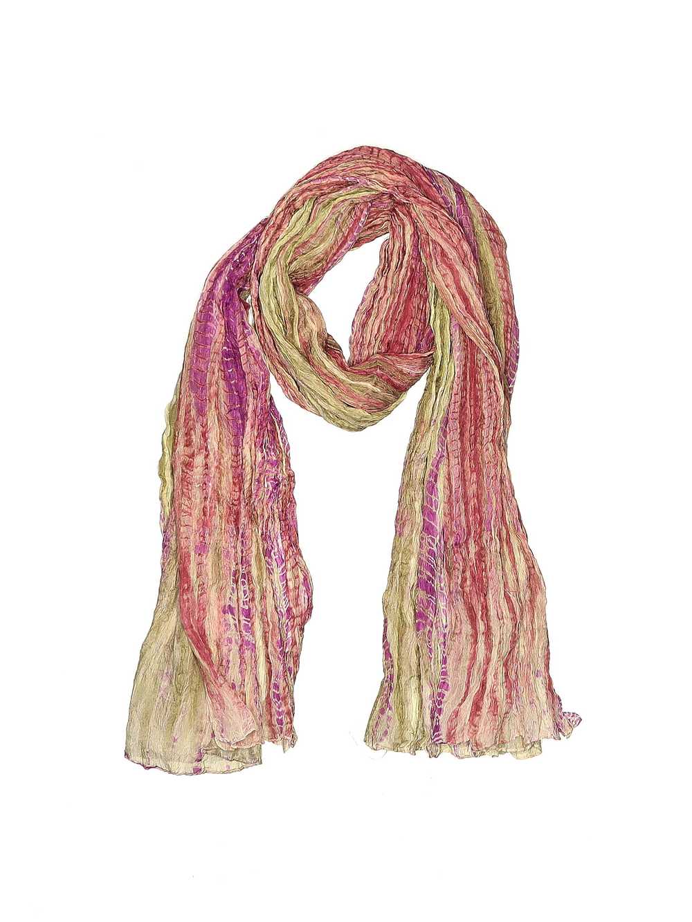 Unbranded Women Pink Scarf One Size - image 1