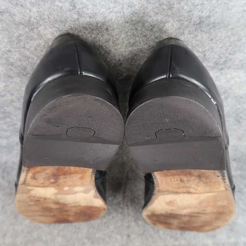 Florsheim Shoes Men 7.5 Loafer Tassel Leather Bla… - image 11