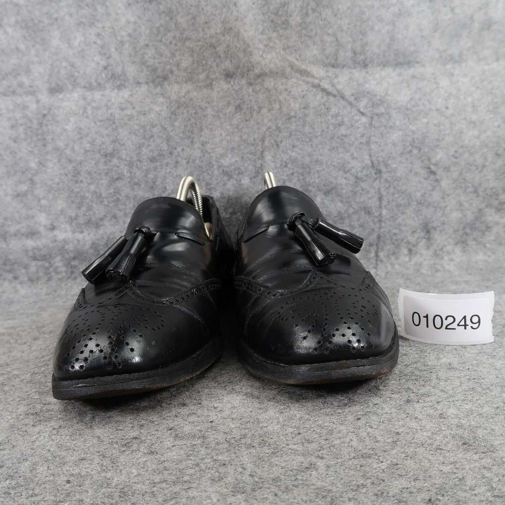 Florsheim Shoes Men 7.5 Loafer Tassel Leather Bla… - image 3