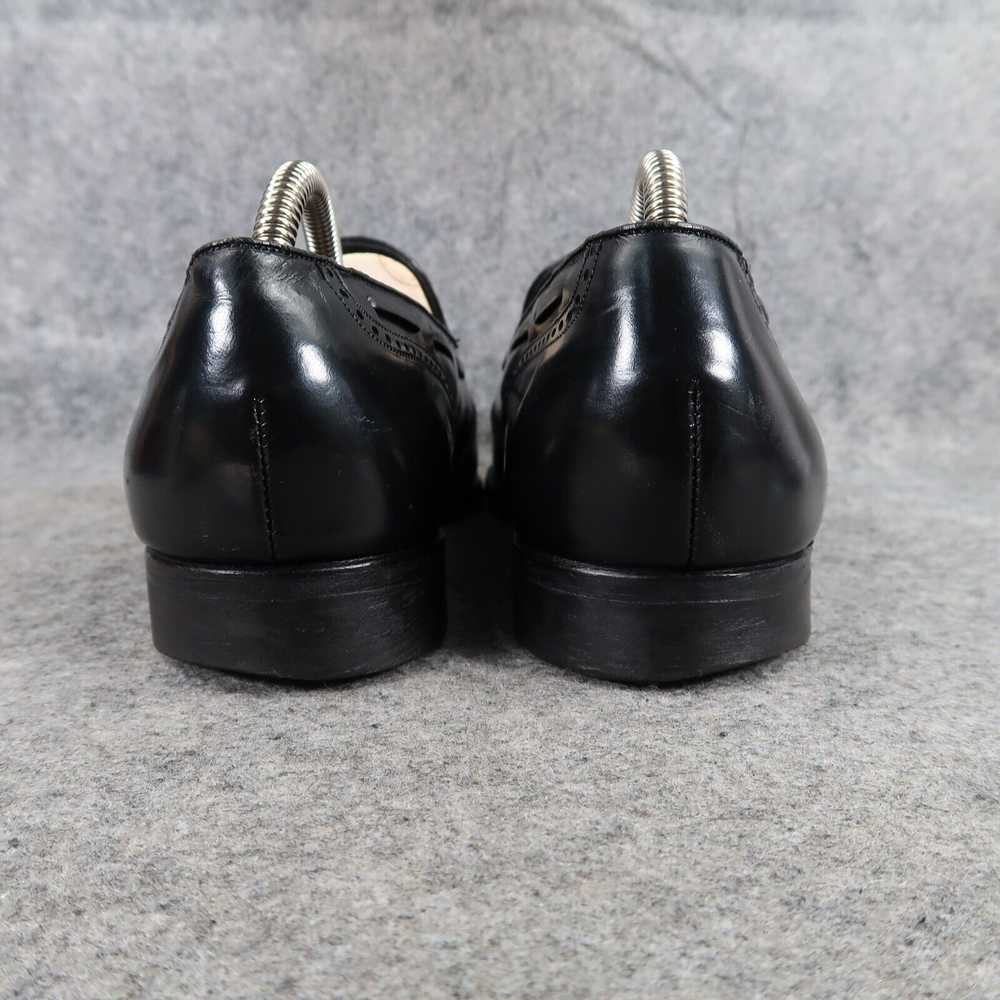 Florsheim Shoes Men 7.5 Loafer Tassel Leather Bla… - image 6