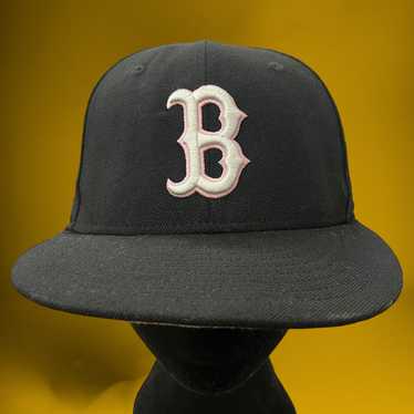 Vintage Boston Red Sox Pink New Era 9Fifty Snapba… - image 1
