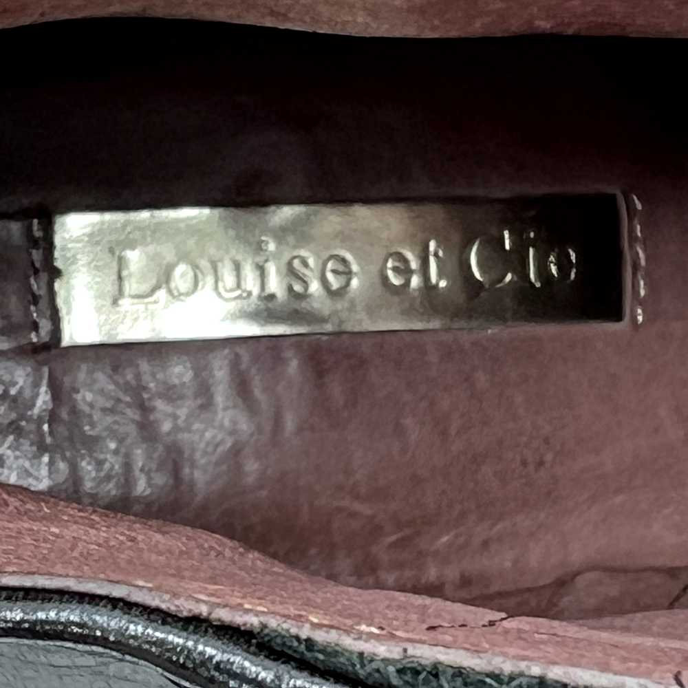 Louise et Cie Lo Zanara Leather Zip Up Block Heel… - image 10