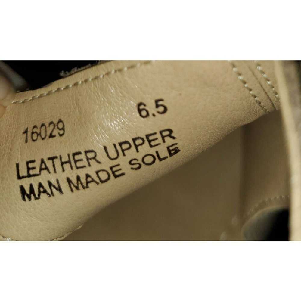 Barbara Barbieri Sz 6.5 Tan Suede Leather Slingba… - image 4