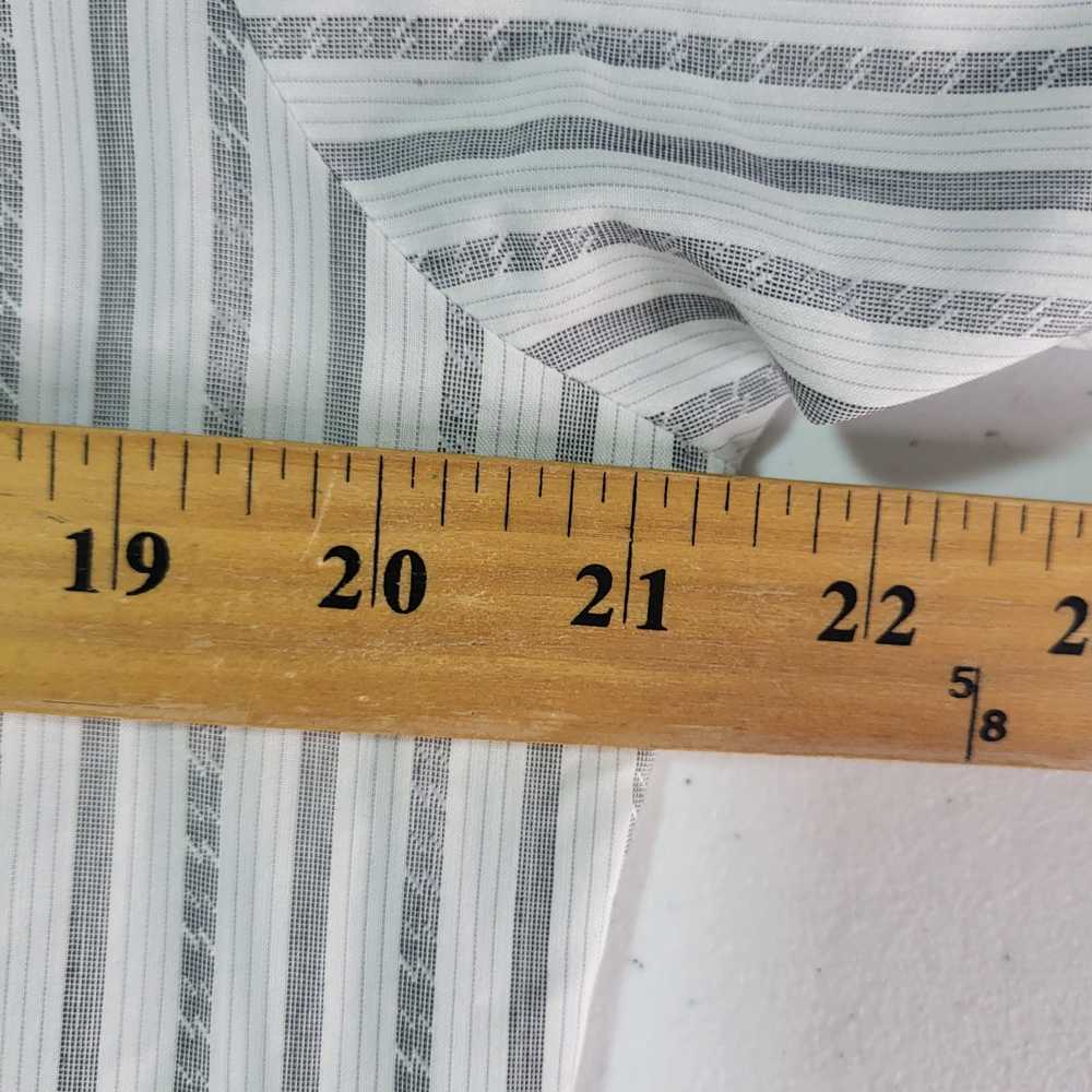 Panhandle Slim Western Shirt Mens 15.5 Stripe Pea… - image 9