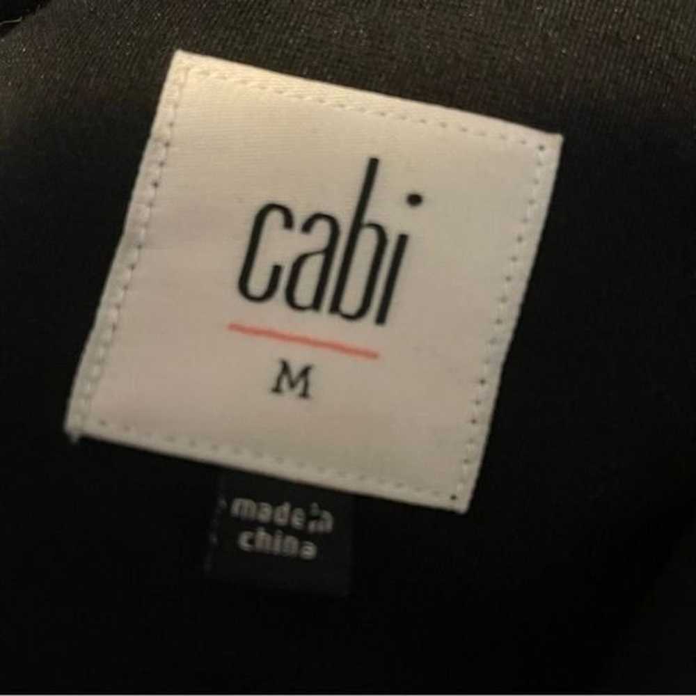 Cabi 3827 Samantha Black Minimalist Dress Size Me… - image 12