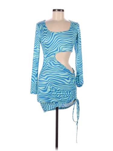 Shein Women Blue Cocktail Dress M - image 1