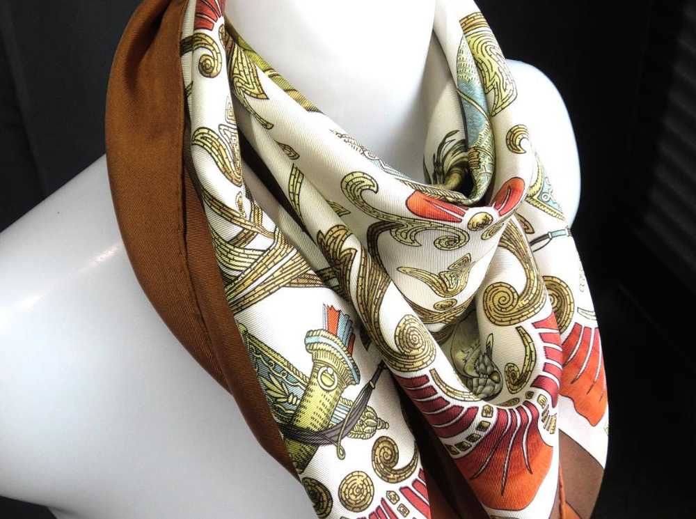 Hermes Large Format Scarf Carre 90 Cleaned D62 2 - image 1