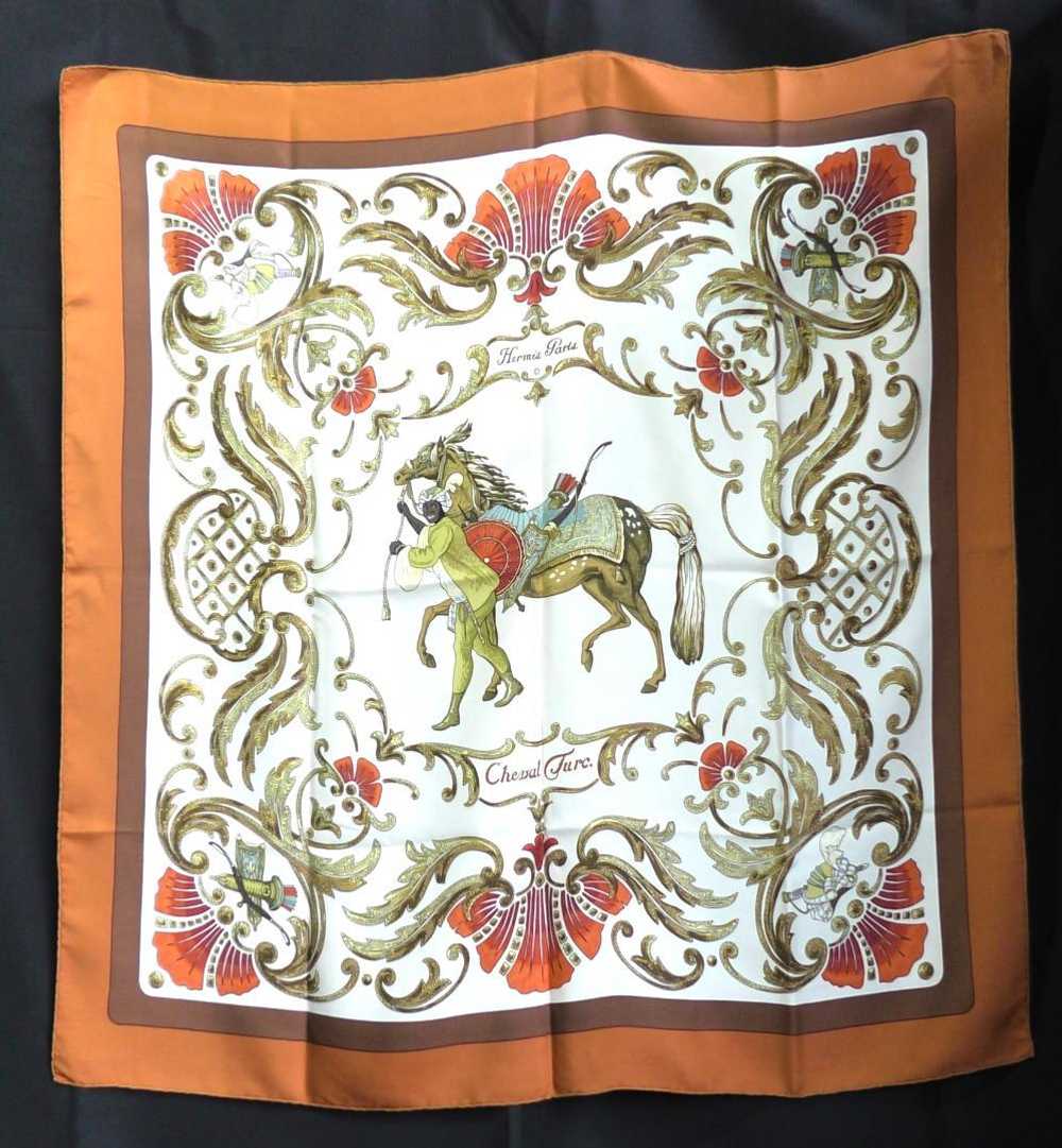 Hermes Large Format Scarf Carre 90 Cleaned D62 2 - image 5