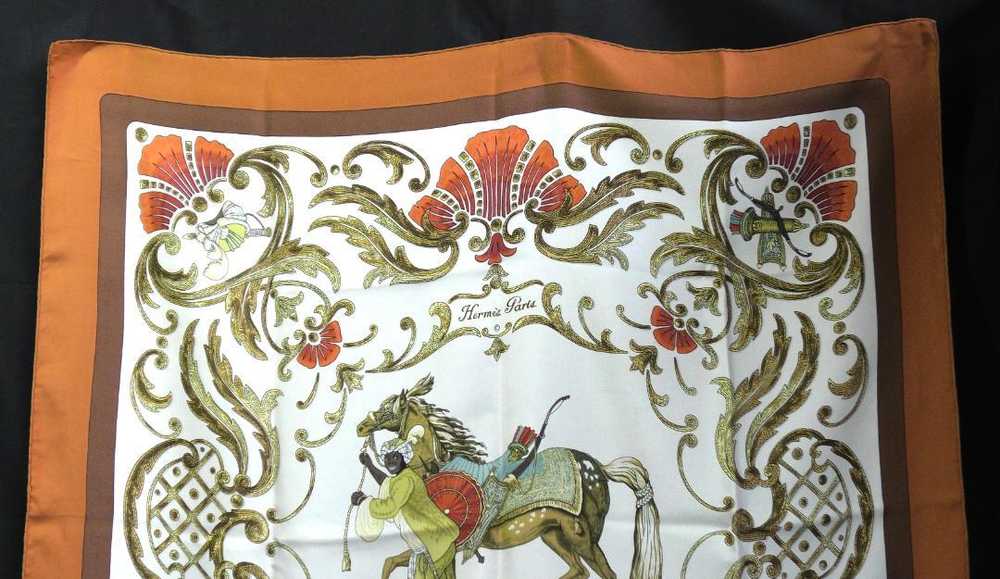 Hermes Large Format Scarf Carre 90 Cleaned D62 2 - image 7