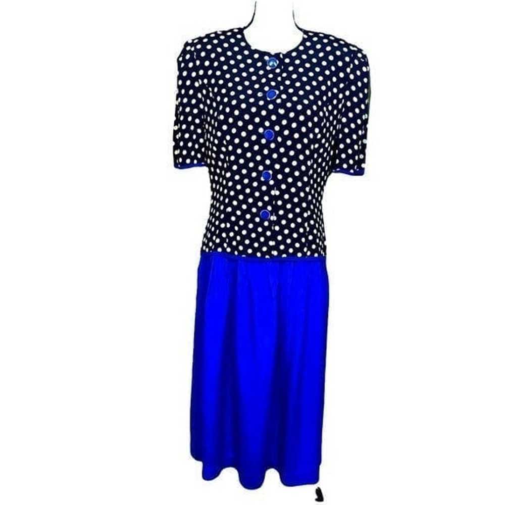Polka dot vintage dress - image 1