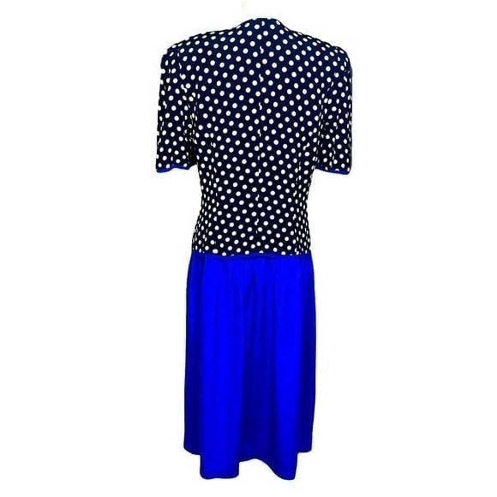 Polka dot vintage dress - image 3