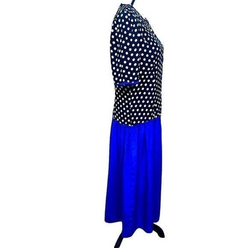 Polka dot vintage dress - image 4