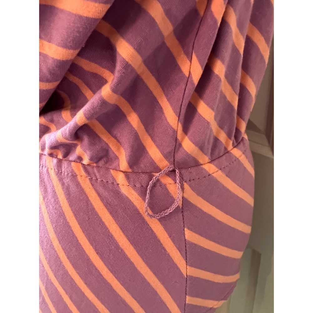 Vintage E. Stewart purple and pink striped swimsu… - image 4