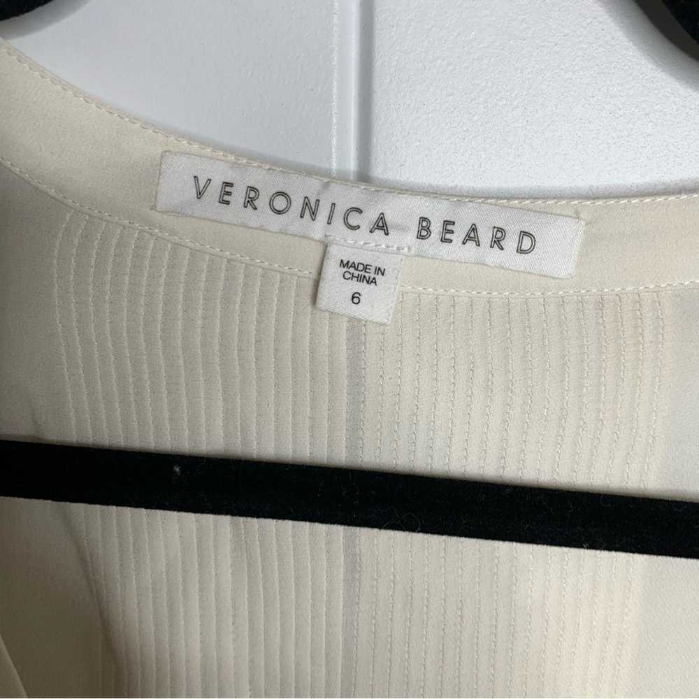 Veronica Beard silk embroidered boho Spruce blous… - image 5