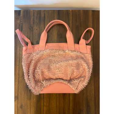 Aleanto Collezioni Pink Purse Genuine Leather Mad… - image 1
