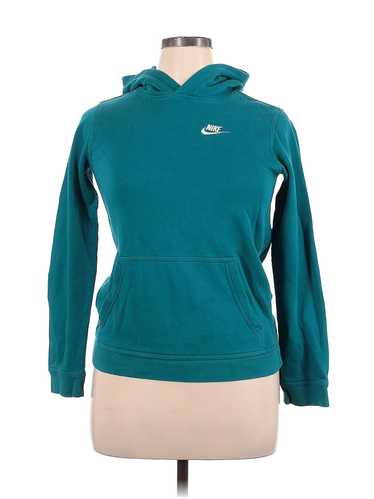 Nike Women Green Pullover Hoodie XL - image 1