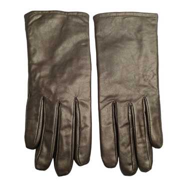 Vintage 1960s Womens Sz XS Leather Gloves Lined B… - image 1