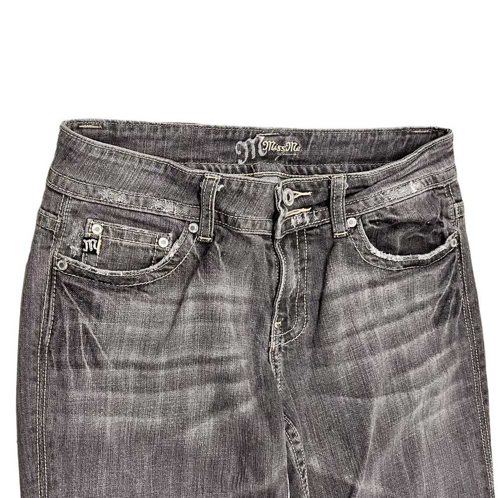 Miss Me Miss Me Jeans Womens Embellished Gray Boo… - image 3
