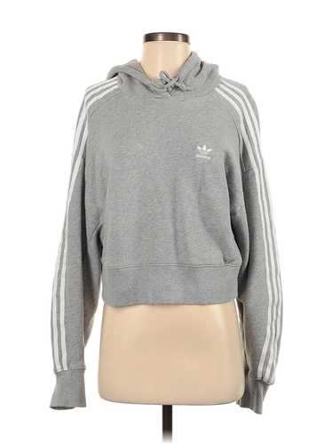 Adidas Women Silver Pullover Hoodie XS