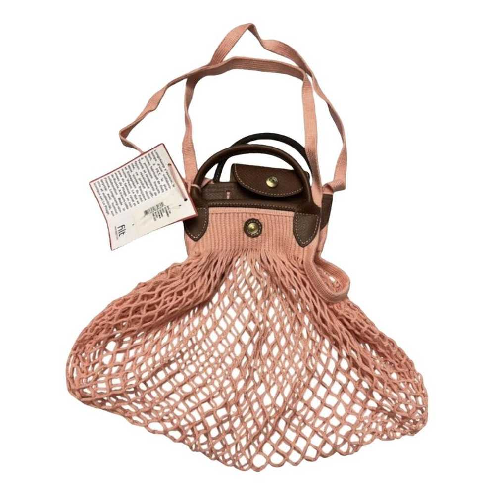 Longchamp Mademoiselle cloth handbag - image 1