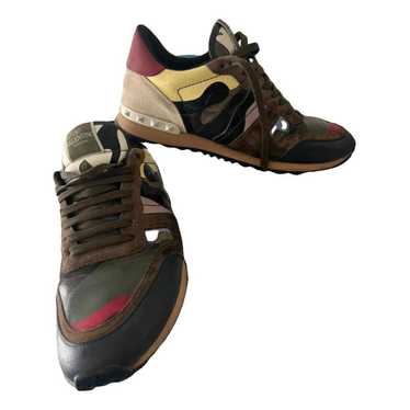 Valentino Garavani Vl7N leather trainers - image 1