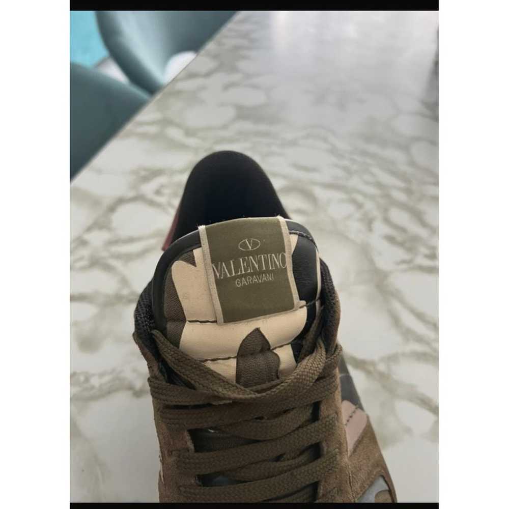 Valentino Garavani Vl7N leather trainers - image 3