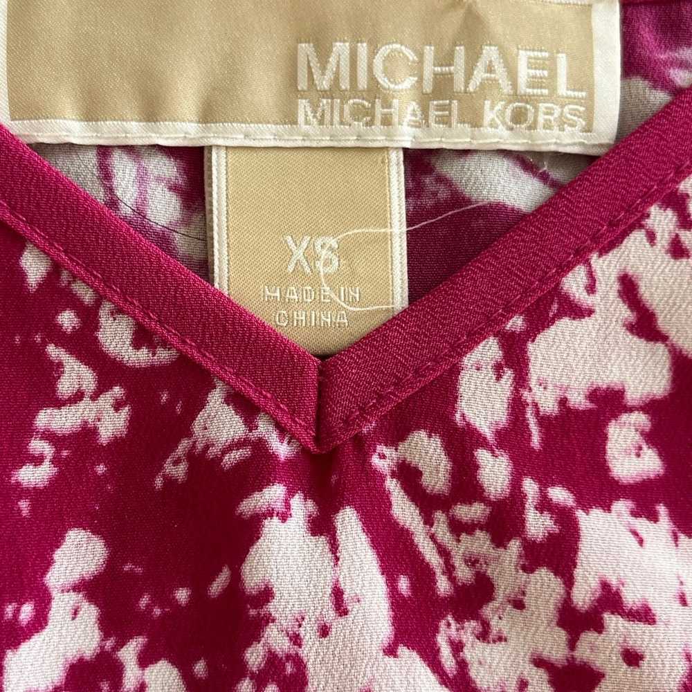 Michael Kors pink A-line tank dress XS - image 9