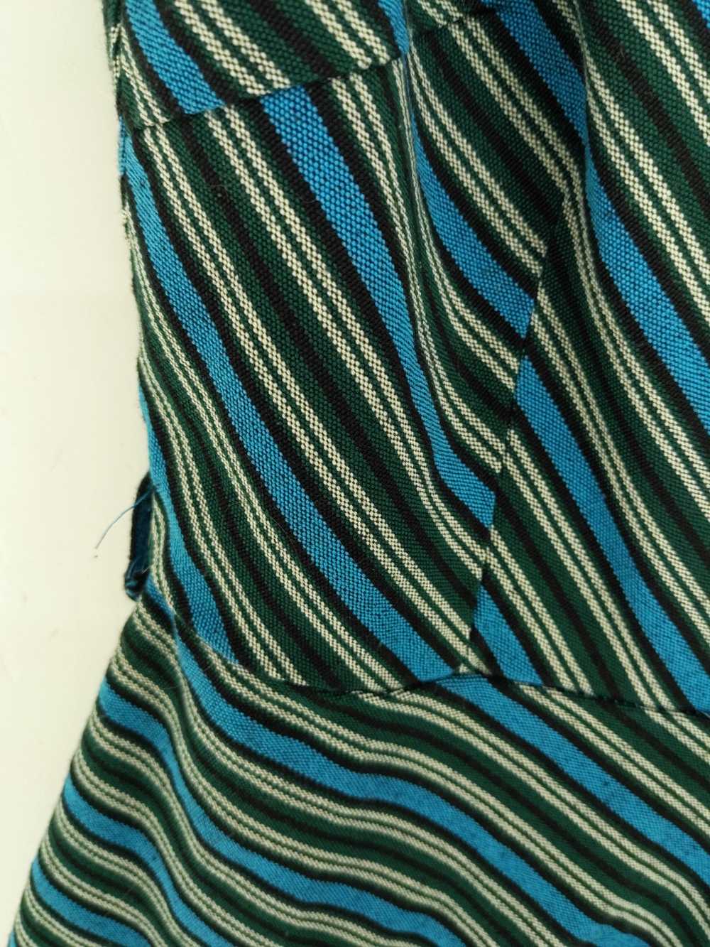 Lindy Bop Women's Midi Dress UK 10 Blue 100% Poly… - image 6