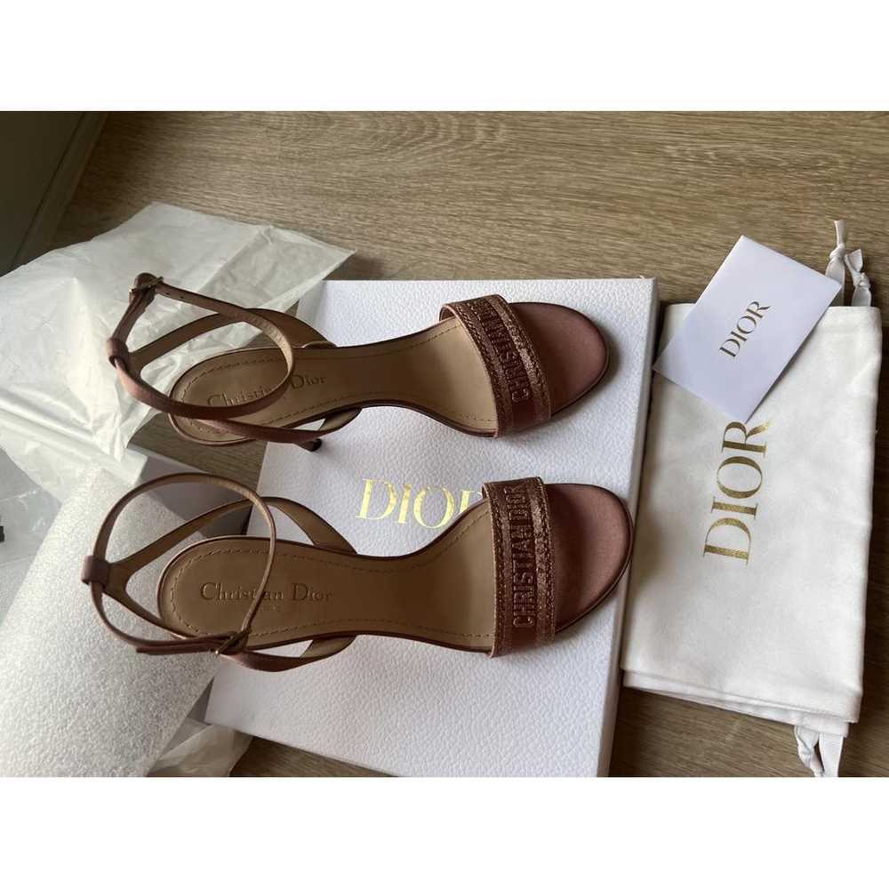 Dior Dway leather sandal - image 9