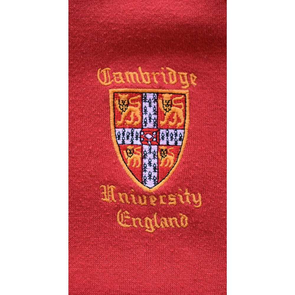 Vintage 80s University of Cambridge Sweatshirt Si… - image 6