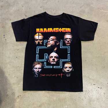 Band Tees × Vintage Rammstein Sehnsucht Band Grap… - image 1