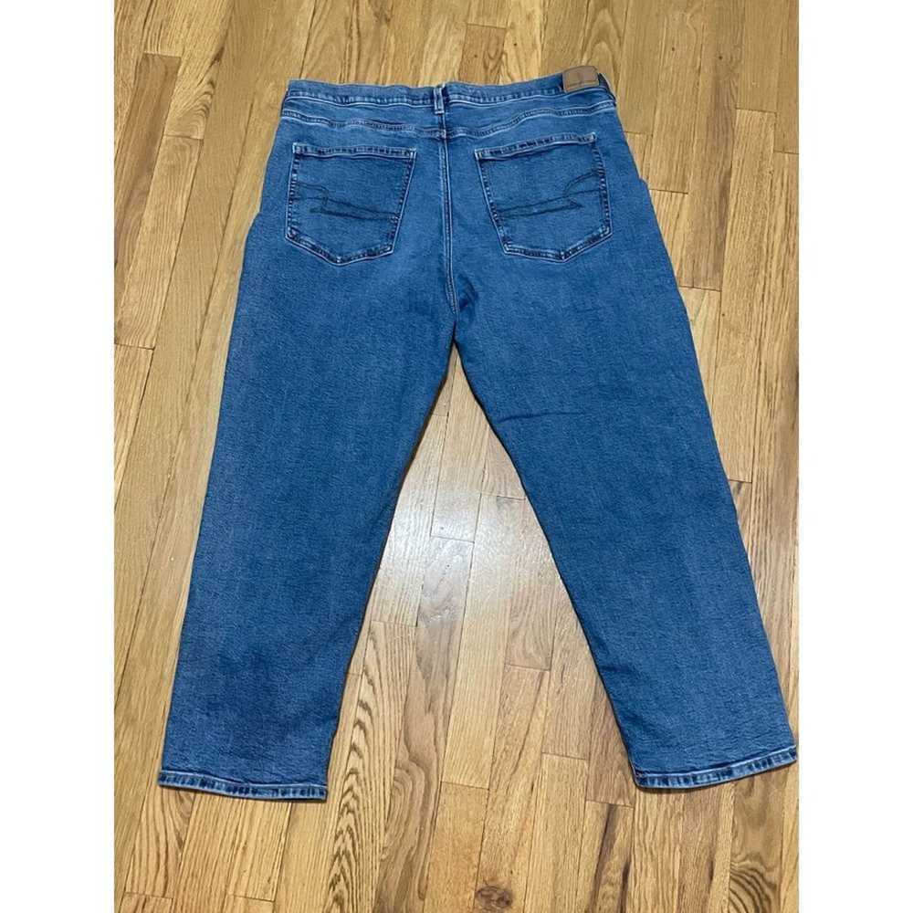 American Eagle 90's Straight Blue‎ Jeans- Stretch… - image 8