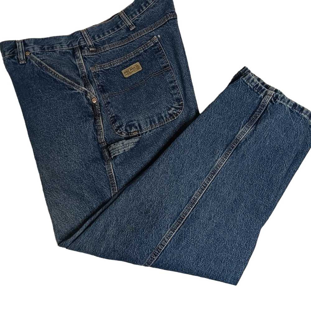 Wrangler Jeans Co. Mens 34X30 Vintage Carpenter J… - image 1