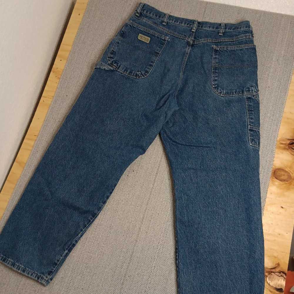 Wrangler Jeans Co. Mens 34X30 Vintage Carpenter J… - image 3