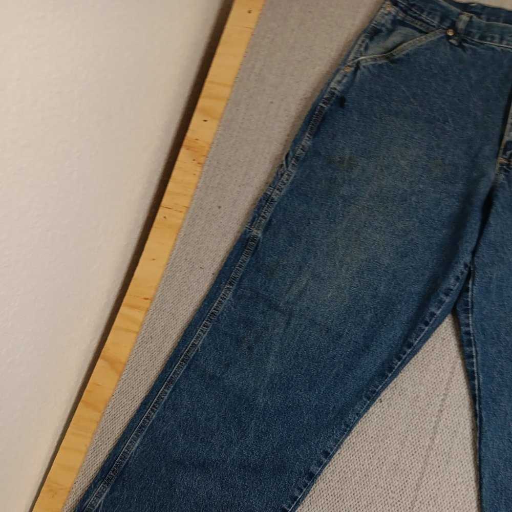 Wrangler Jeans Co. Mens 34X30 Vintage Carpenter J… - image 5