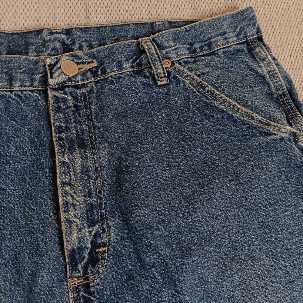 Wrangler Jeans Co. Mens 34X30 Vintage Carpenter J… - image 8