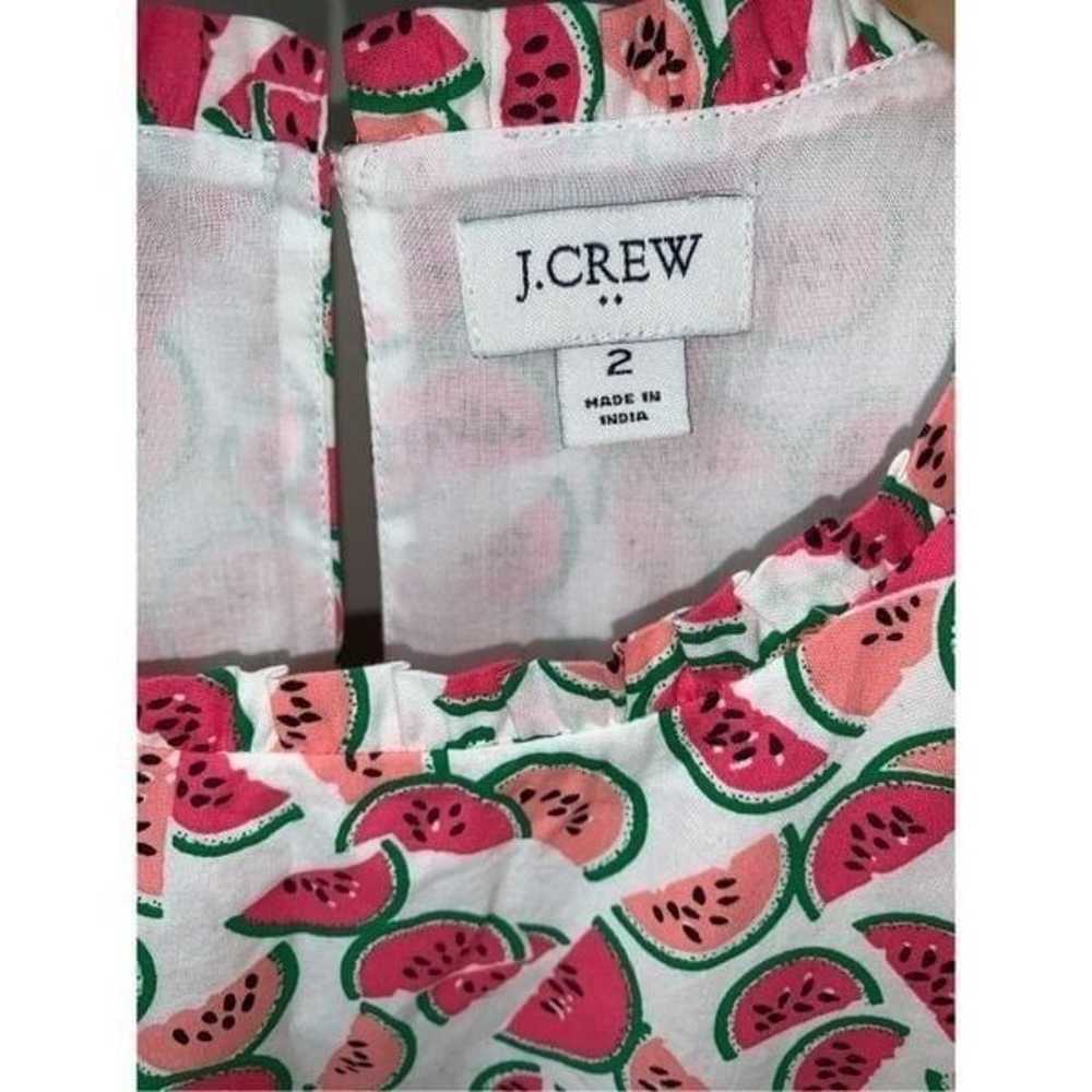 J. Crew Watermelon Print Mini Shift Dress - image 7