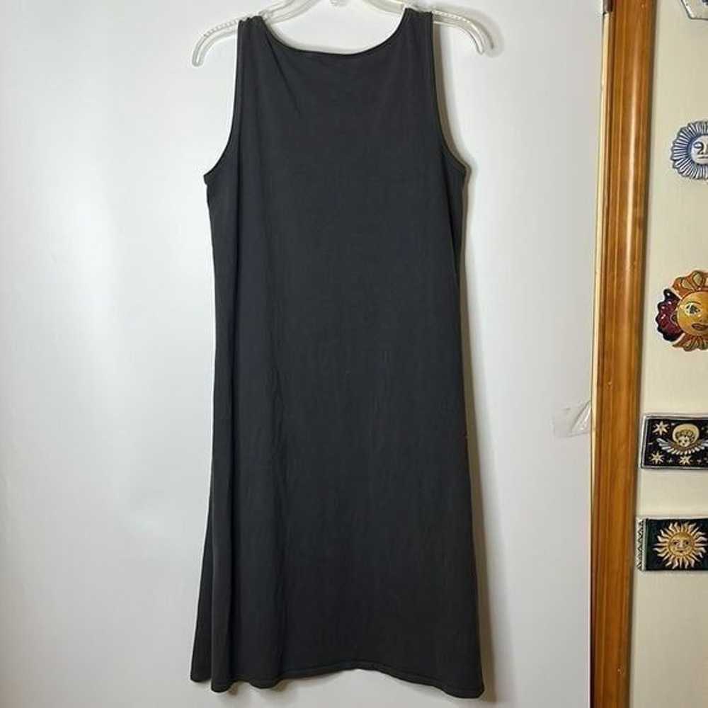 Eileen Fisher Womens Gray Tank Dress Cotton S SMA… - image 7