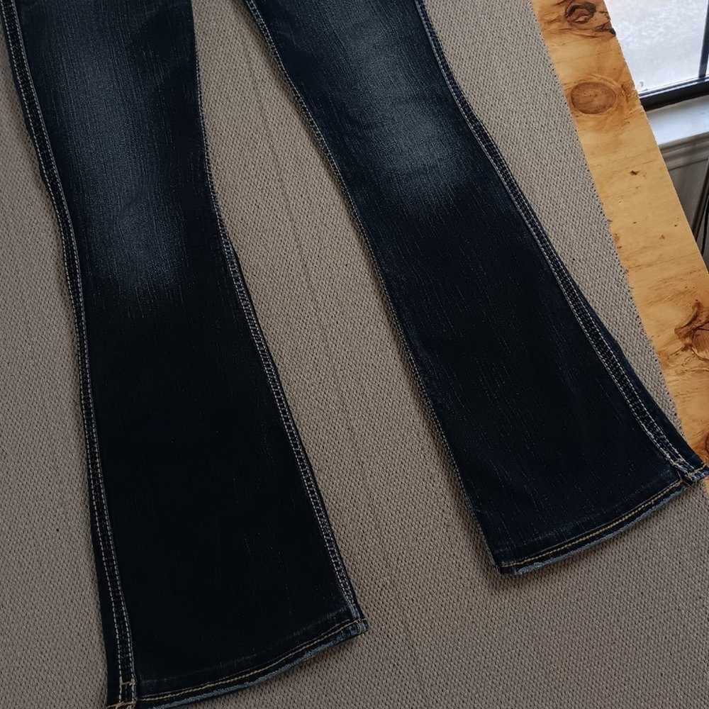 Silver Jeans Co. Frances 22" Flare Jeans 30X32 Em… - image 4