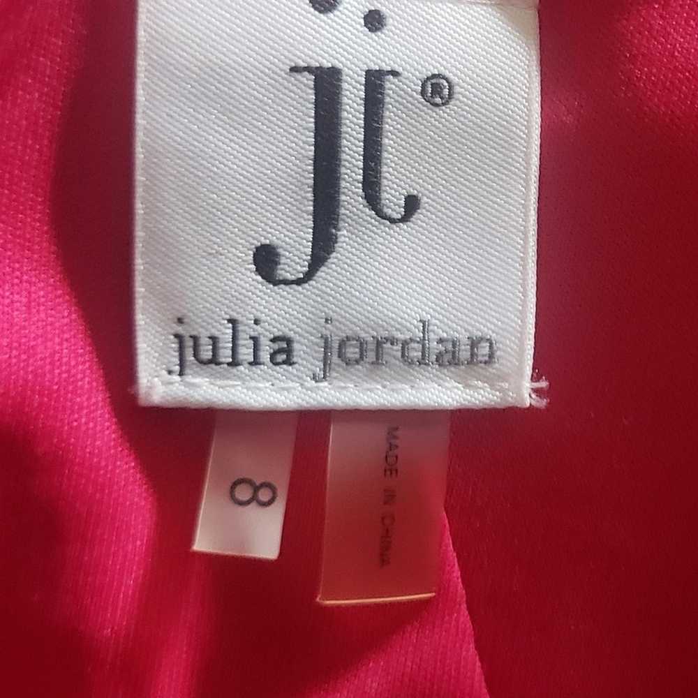 Julia Jordan Sheath Dress Sleeveless Hot Pink 8 C… - image 4