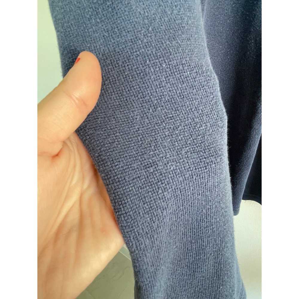 RALPH LAUREN navy blue 100% cotton tartan label t… - image 9