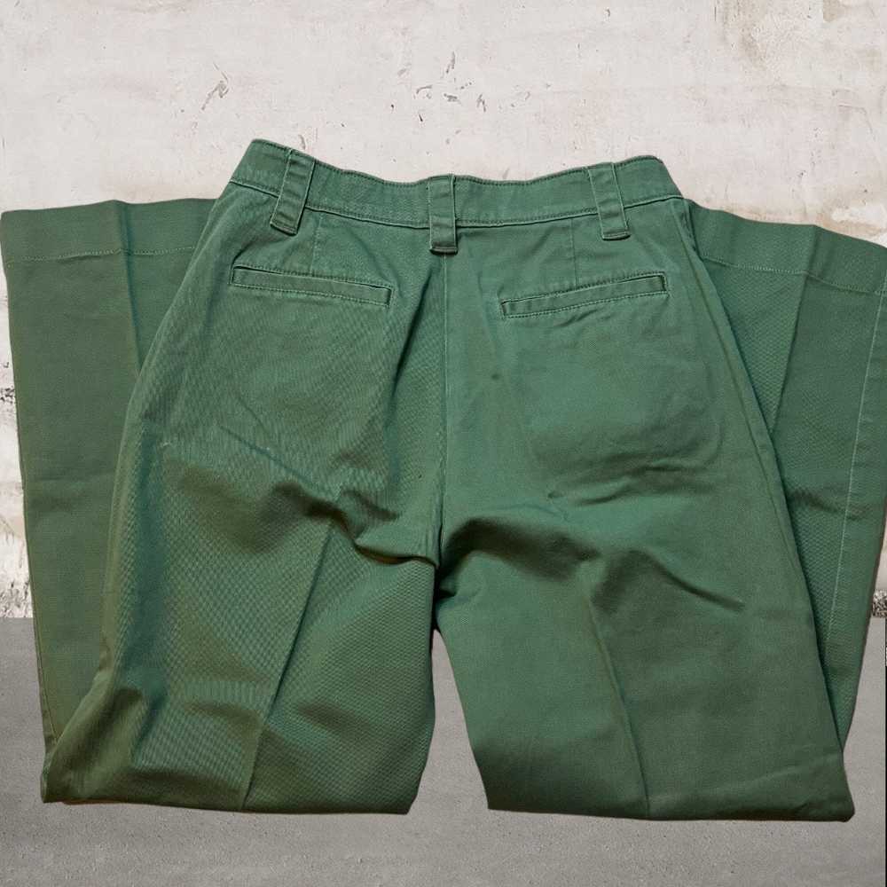 L.L. Bean Women's Green Classic Fit Pants - Size 6 - image 2